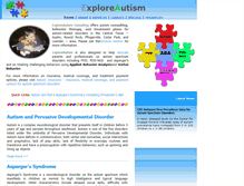 Tablet Screenshot of exploreautism.org